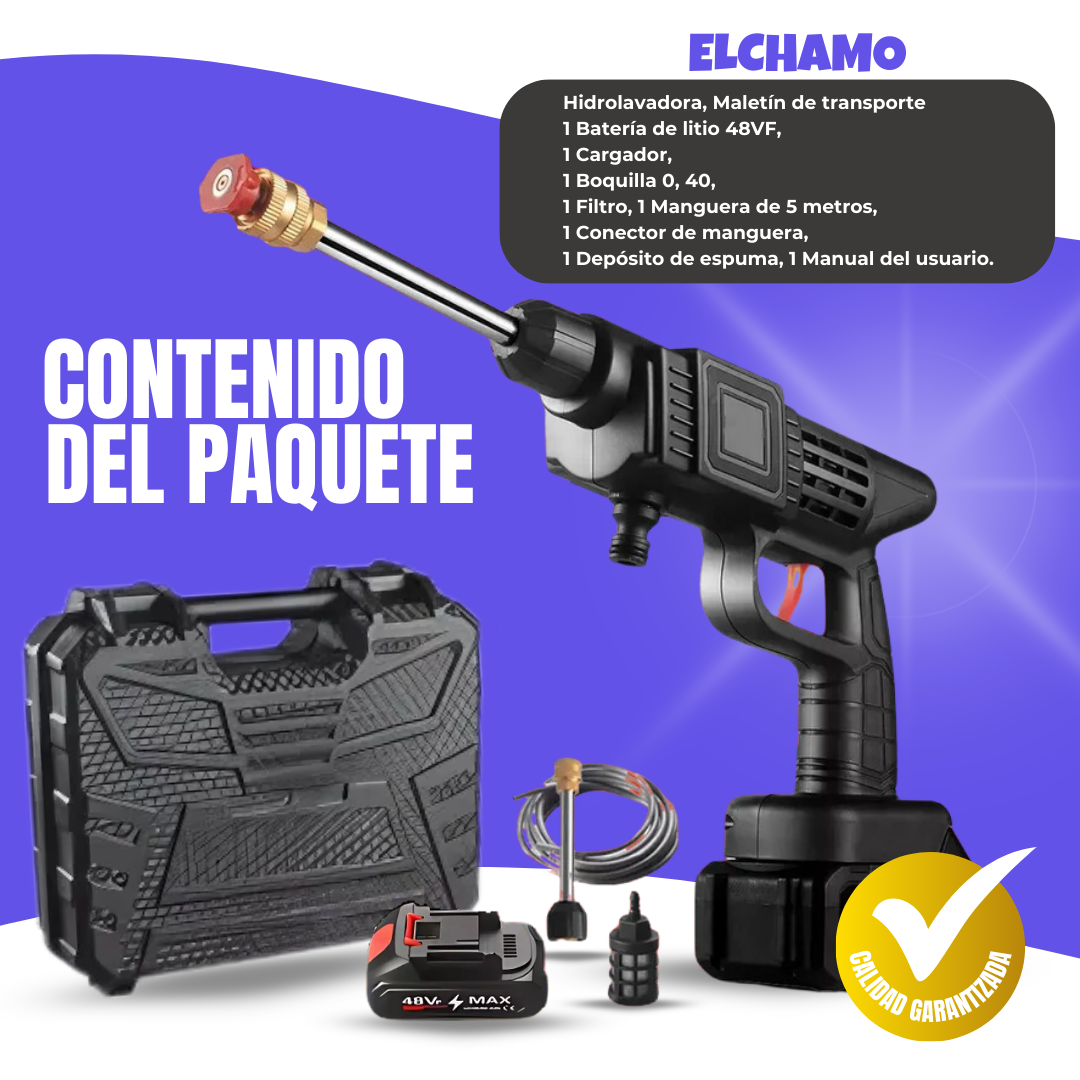 QUICKWASH™ - HIDROLAVADORA ELÉCTRICA PROFESIONAL